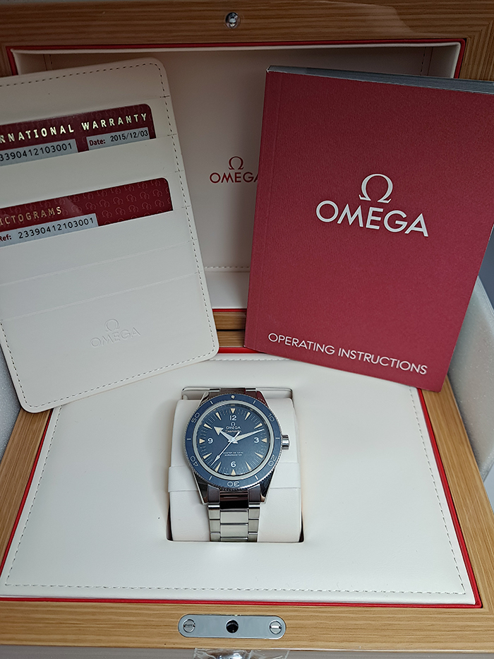 Omega Seamaster 300 Master Co-Axial Titanium Wristwatch Ref. 233.90.41.21.03.001